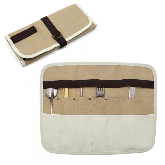 Canvas Camping BBQ Utensil Case - Picture 11 of 11